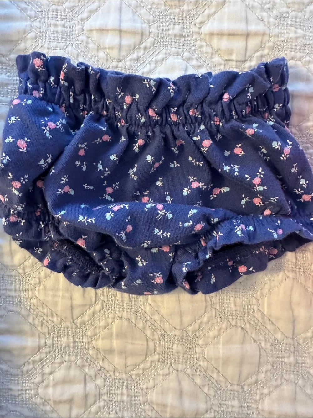 Baby Gap Girls 3-Pack Bloomers - Navy, Pink & White